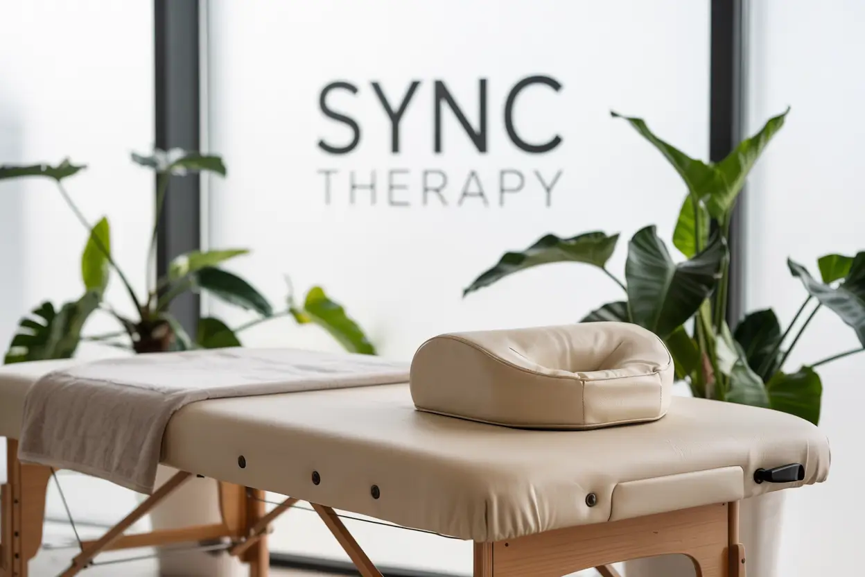 Visceral manipulation therapy session in Victoria