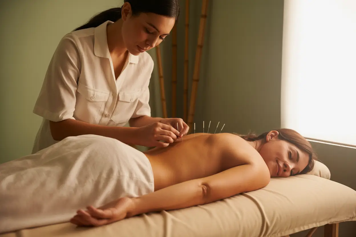 Best Acupuncture Clinics Victoria Bc 3 An acupuncturist treating digestive issues in Victoria BC
