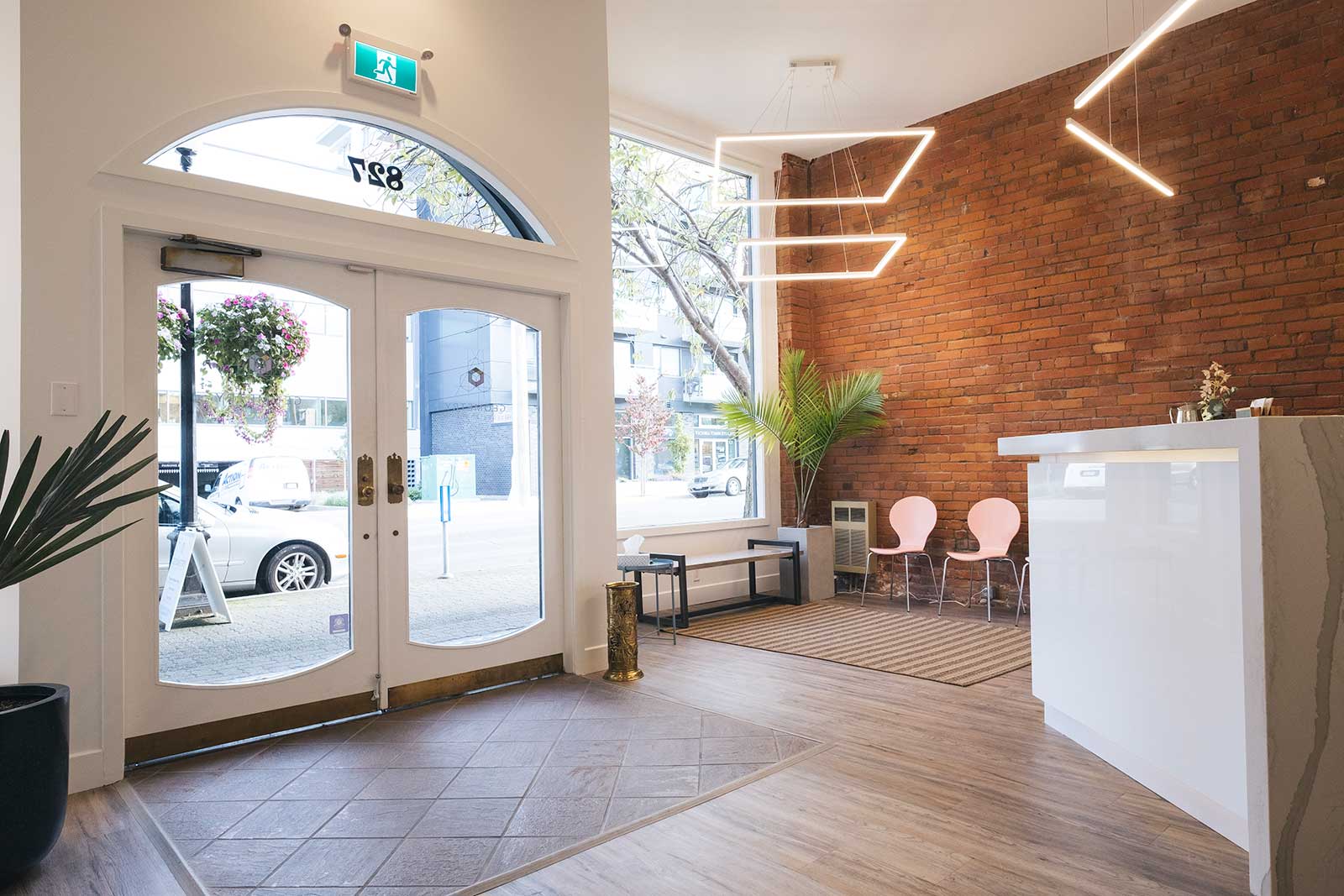 Best Massage Therapy Clinics in Victoria and Langford 2 Geometry's heritage brick building with modern design elements
