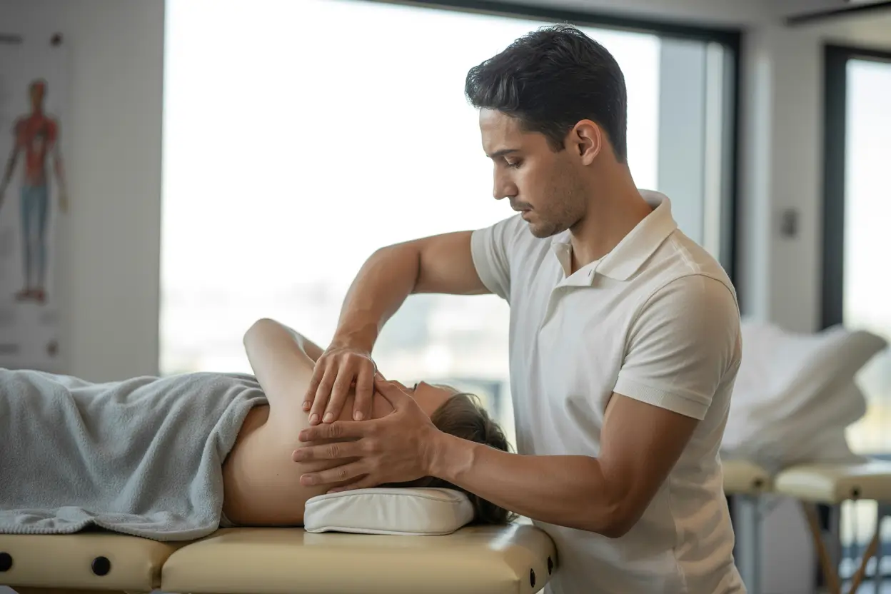 Chronic Pain Massage Victoria 7 Myofascial Release technique demonstration
