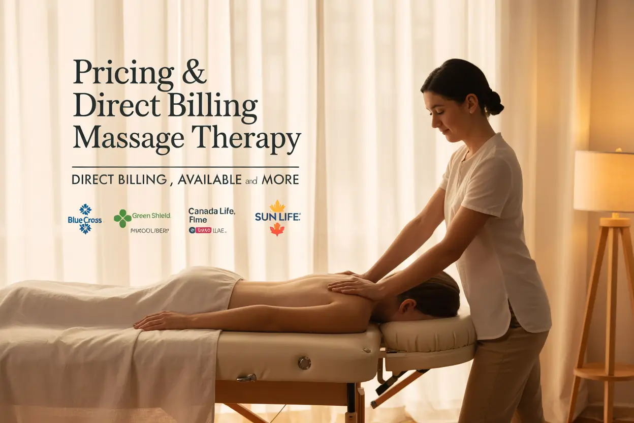 Massage Rates & Direct Billing Victoria 1 Massage therapy treatment room
