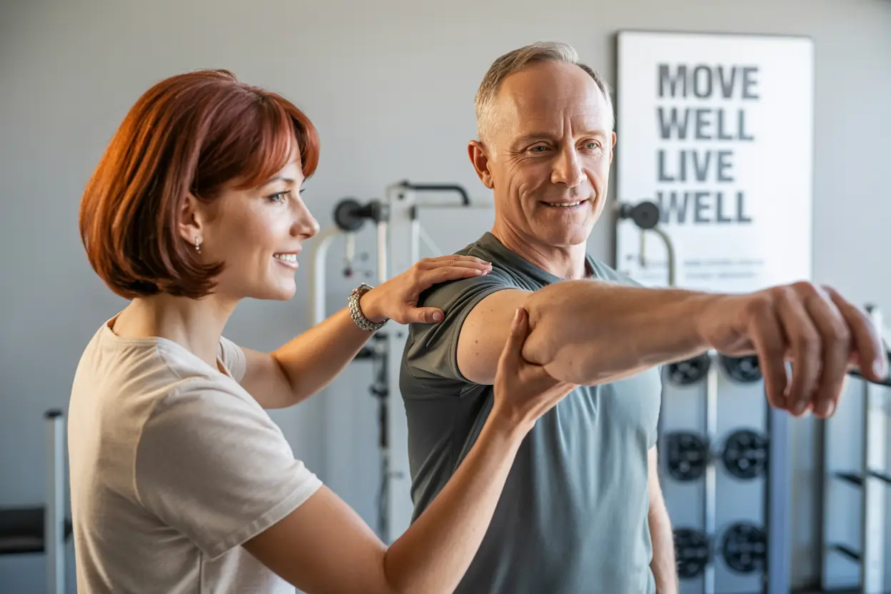 Best Kinesiologists Victoria Bc 4 A kinesiologist working with an athlete on sports injury rehabilitation